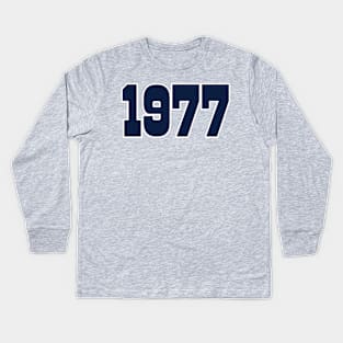 Dallas LYFE 1977 World Champs! Kids Long Sleeve T-Shirt